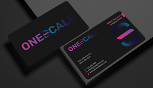Diseño de Tarjeta de Presentación por Expert Bappy para OneScale | Diseño: #31910212