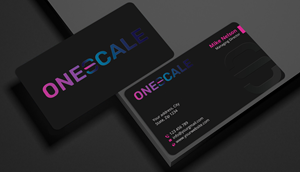 Diseño de Tarjeta de Presentación por Expert Bappy para OneScale | Diseño: #31910214