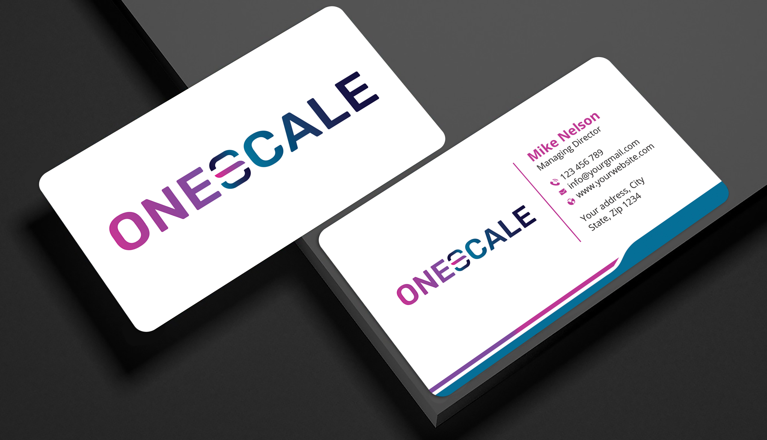 Diseño de Tarjeta de Presentación por Expert Bappy para OneScale | Diseño #31910308