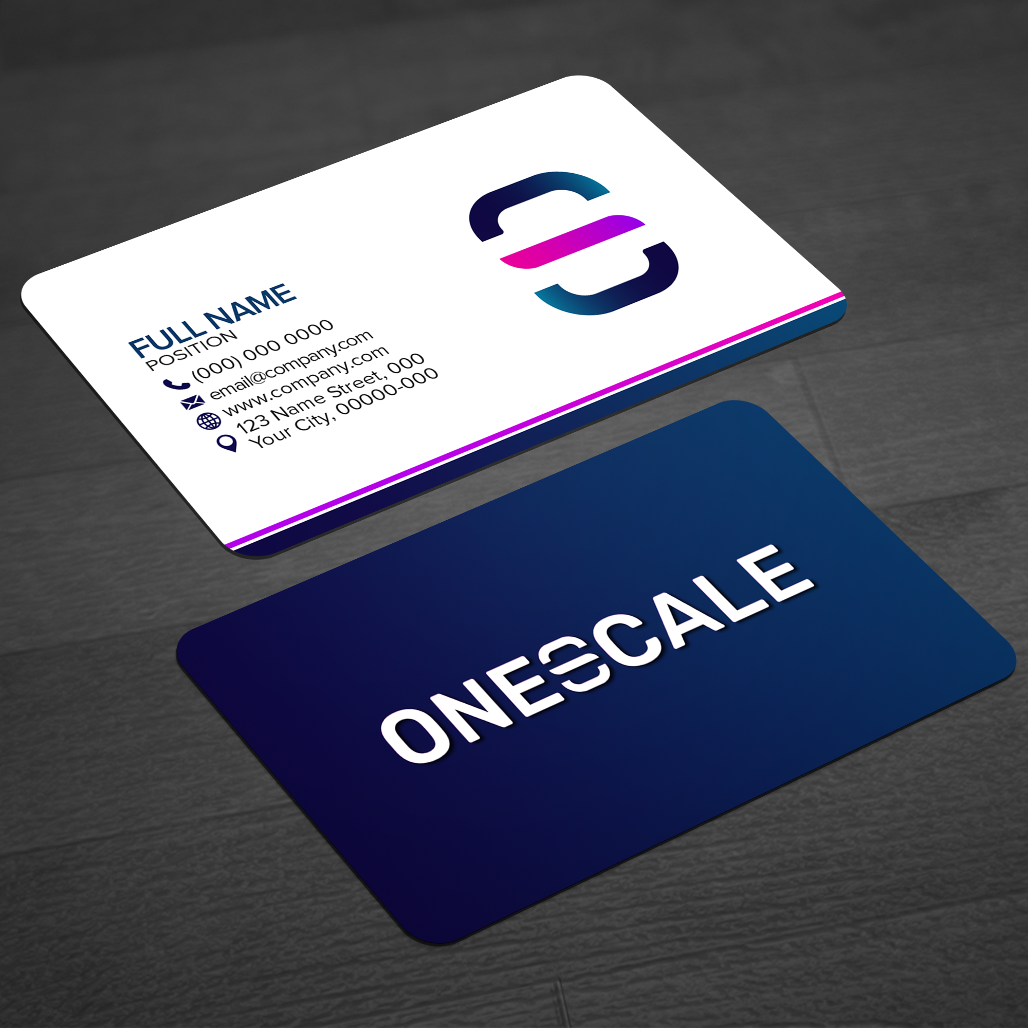 Business Card Design by WellDesign for OneScale | Design #31910464
