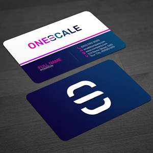 Business Card Design by WellDesign for OneScale | Design: #31910466