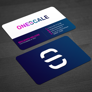 Business Card Design by WellDesign for OneScale | Design: #31914169