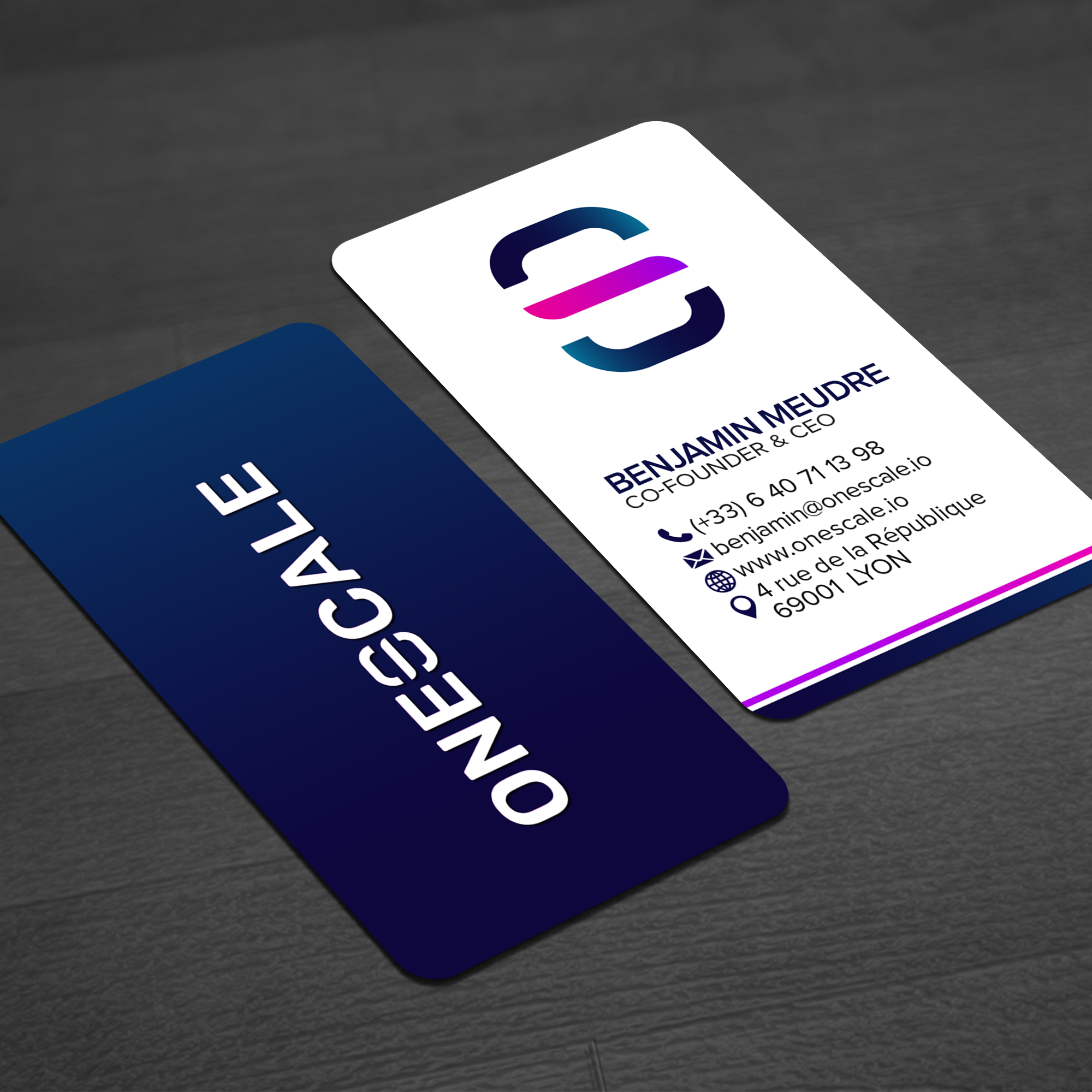 Business Card Design by WellDesign for OneScale | Design #31915036