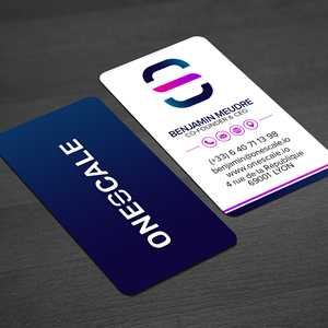 Business Card Design by WellDesign for OneScale | Design: #31915037