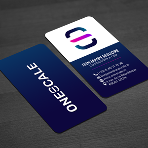 Business Card Design by WellDesign for OneScale | Design: #31915385