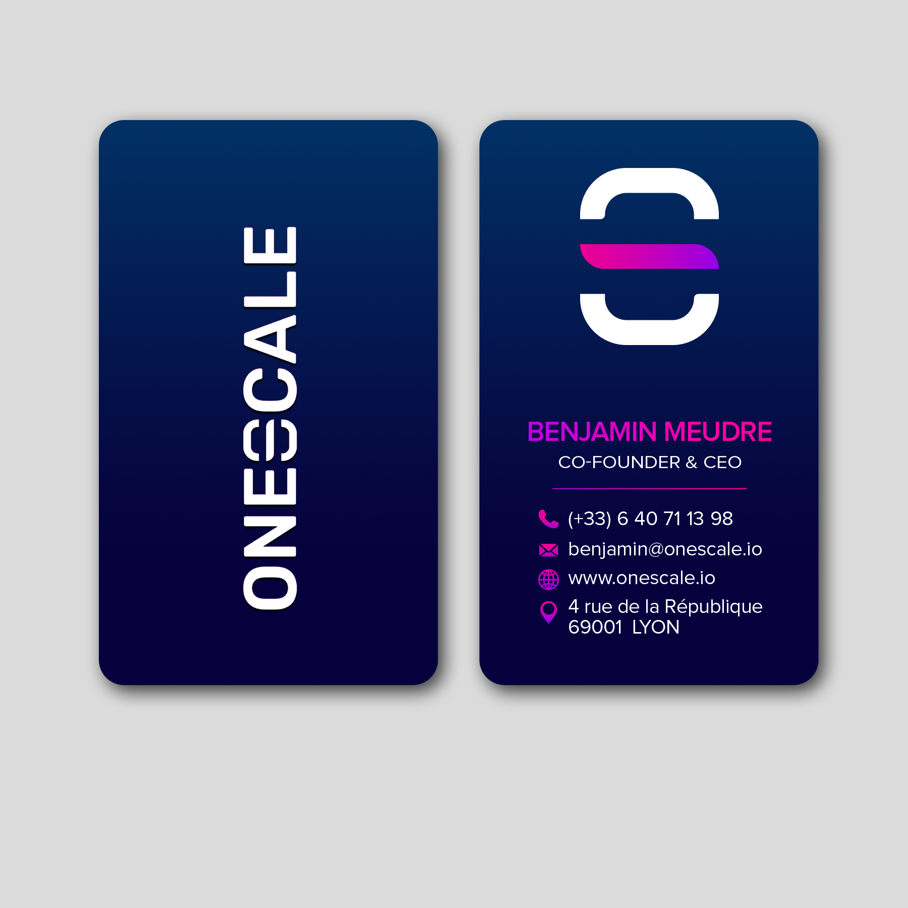 Business Card Design by WellDesign for OneScale | Design #31924064