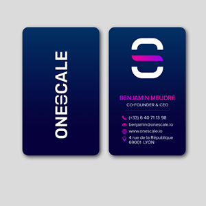 Business Card Design by WellDesign for OneScale | Design: #31924064
