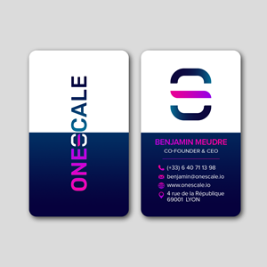 Business Card Design by WellDesign for OneScale | Design: #31924165