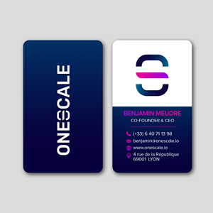 Business Card Design by WellDesign for OneScale | Design: #31924166