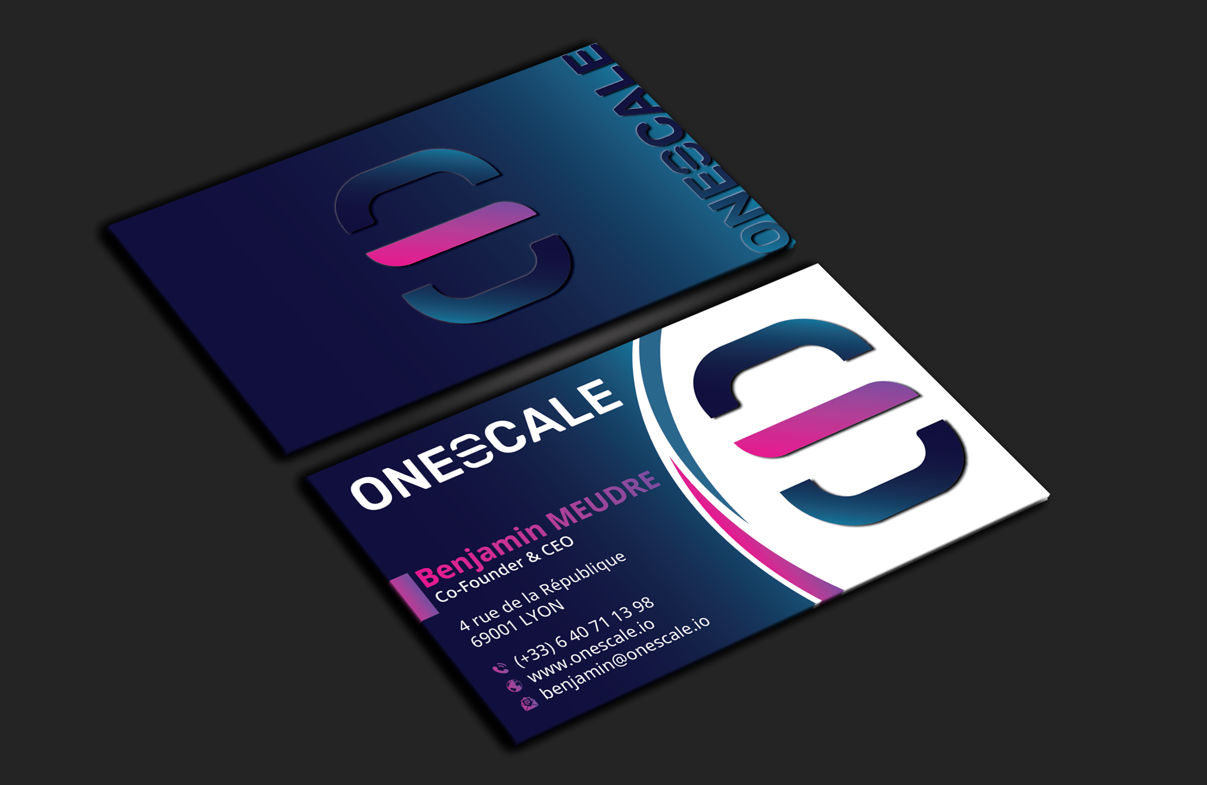 Diseño de Tarjeta de Presentación por DesignerShahadat para OneScale | Diseño #31912361