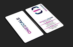 Diseño de Tarjeta de Presentación por DesignerShahadat para OneScale | Diseño: #31912434