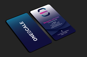 Diseño de Tarjeta de Presentación por DesignerShahadat para OneScale | Diseño: #31913002