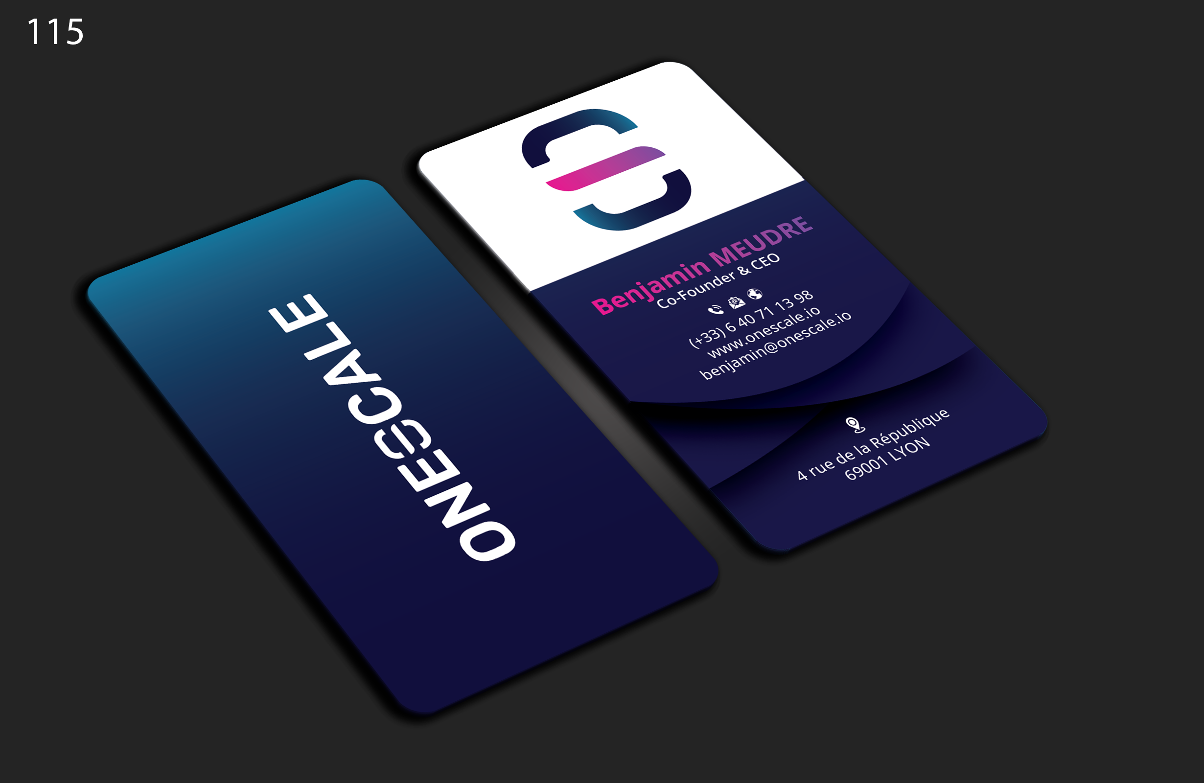 Business Card Design by DesignerShahadat for OneScale | Design #31913665