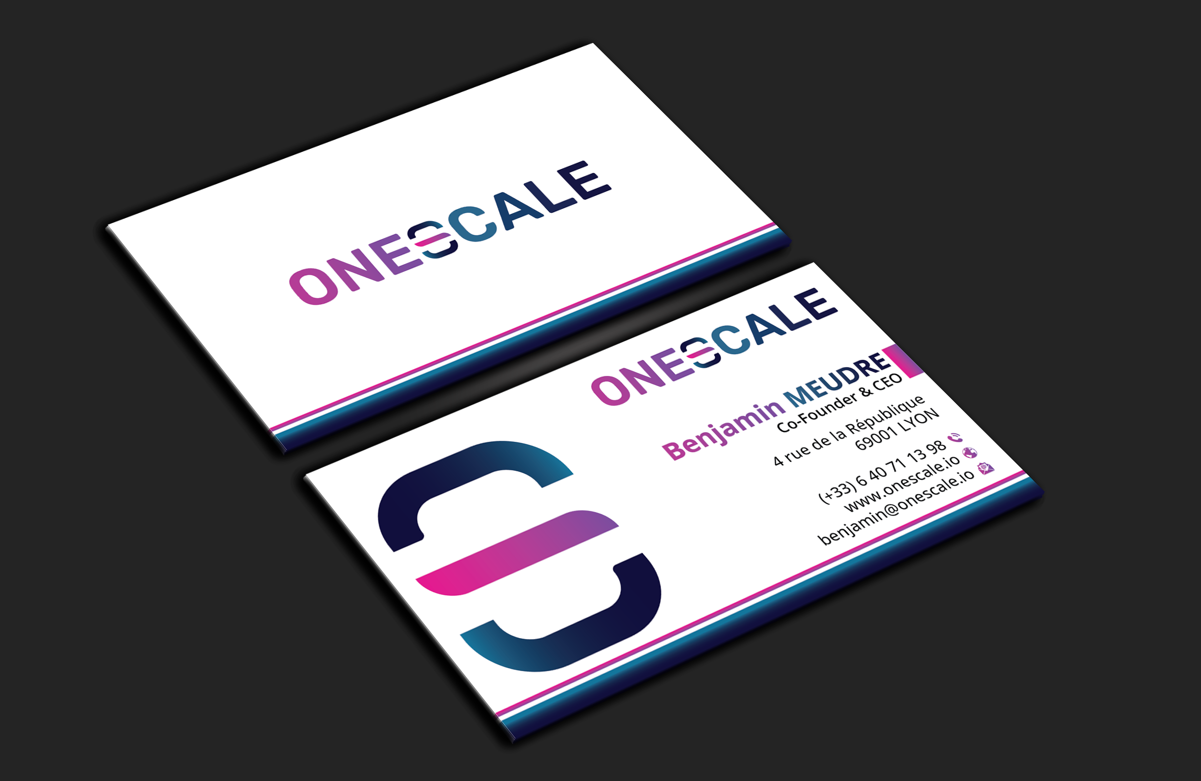Visitenkarten-Design von DesignerShahadat für OneScale | Design #31915142