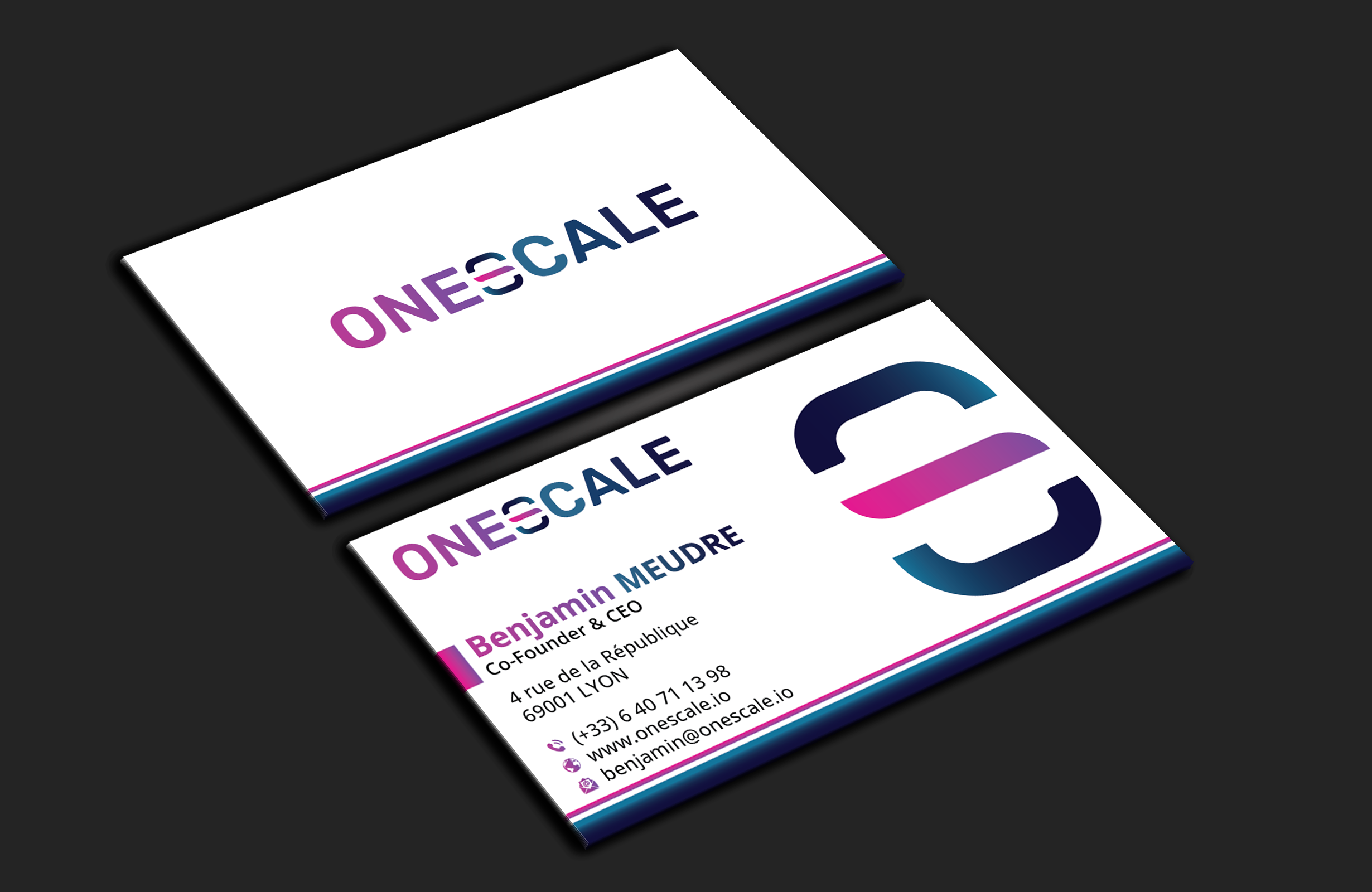 Visitenkarten-Design von DesignerShahadat für OneScale | Design #31915217