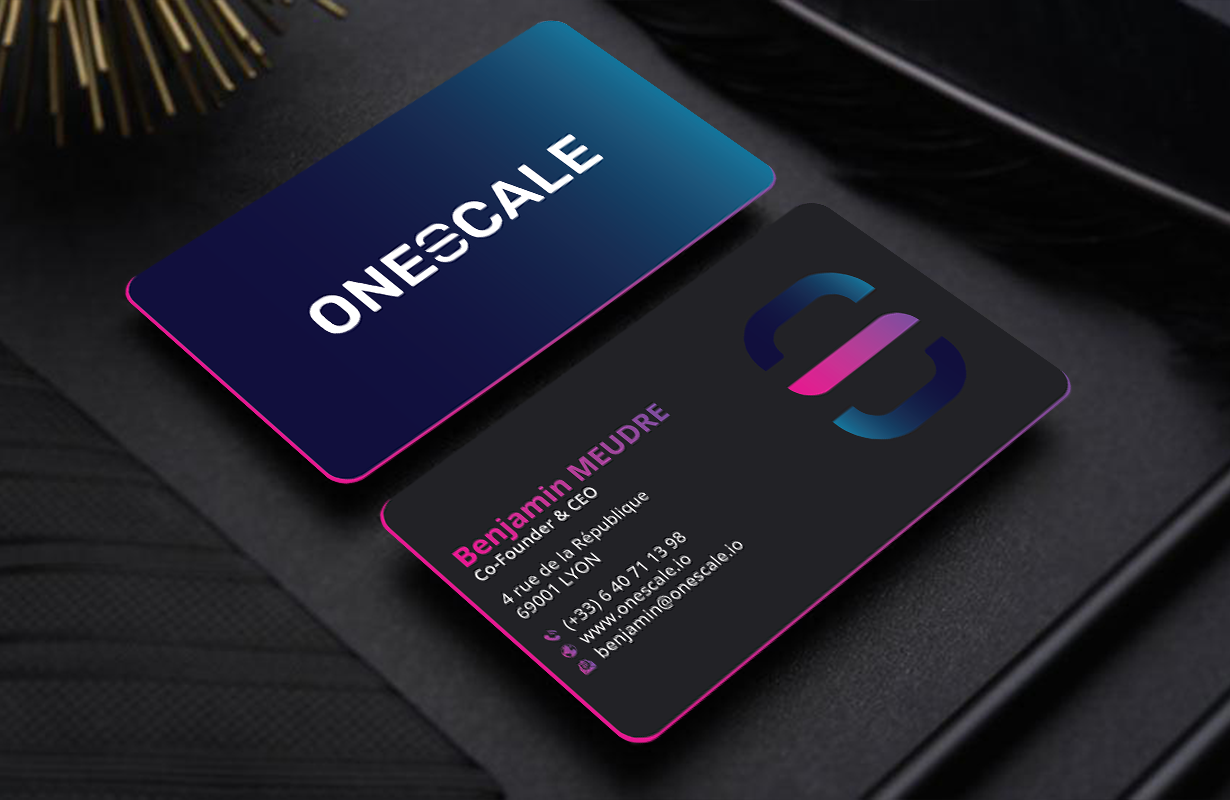 Business Card Design by DesignerShahadat for OneScale | Design #31915493