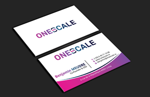 Business Card Design by DesignerShahadat for OneScale | Design: #31915708