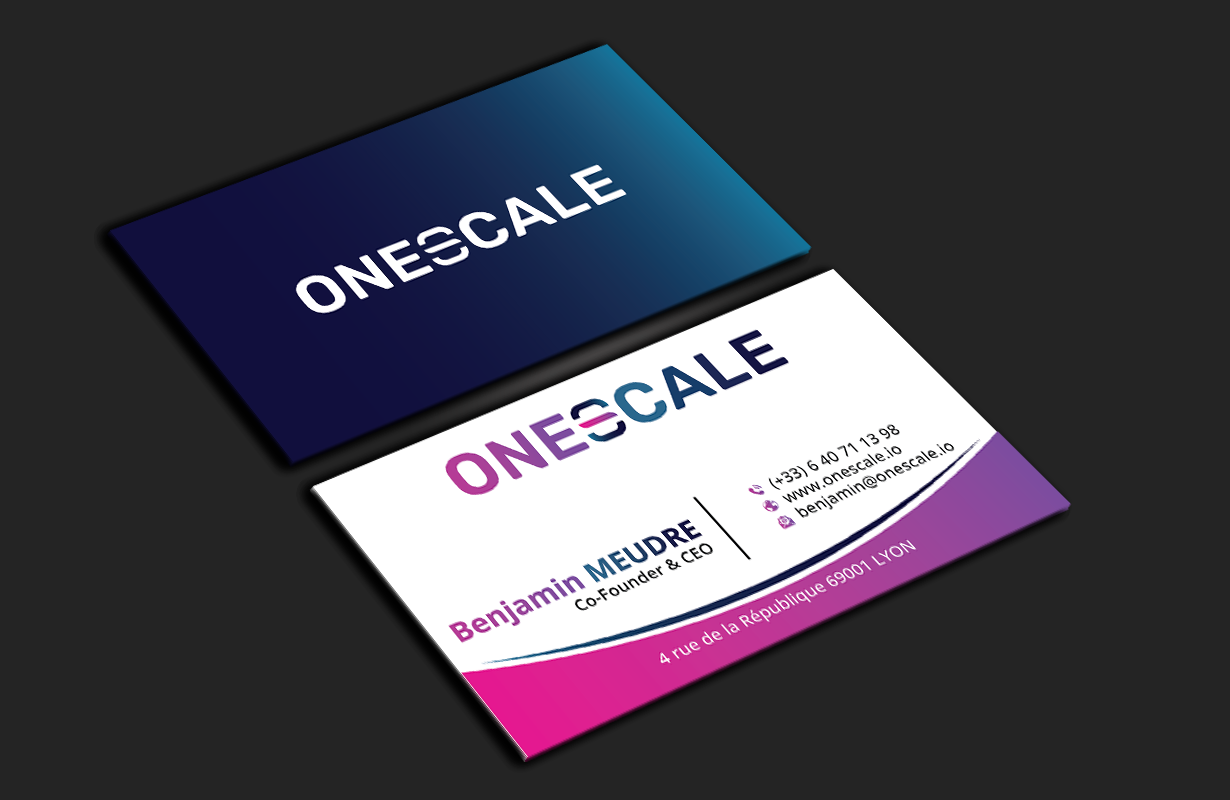 Business Card Design by DesignerShahadat for OneScale | Design #31915714