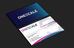 Business Card Design by DesignerShahadat for OneScale | Design: #31915715