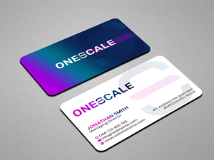 Business Card Design by Creations Box 2015 for OneScale | Design: #31914647
