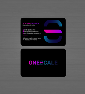 Business Card Design by Creations Box 2015 for OneScale | Design: #31914649