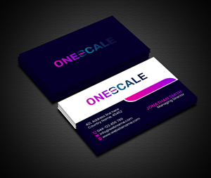 Business Card Design by Creations Box 2015 for OneScale | Design: #31914658
