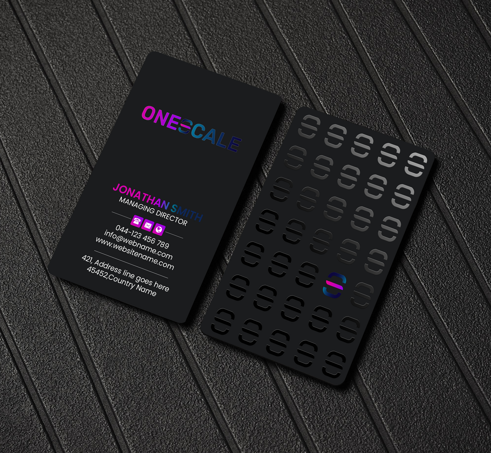 Business Card Design by Creations Box 2015 for OneScale | Design #31914659