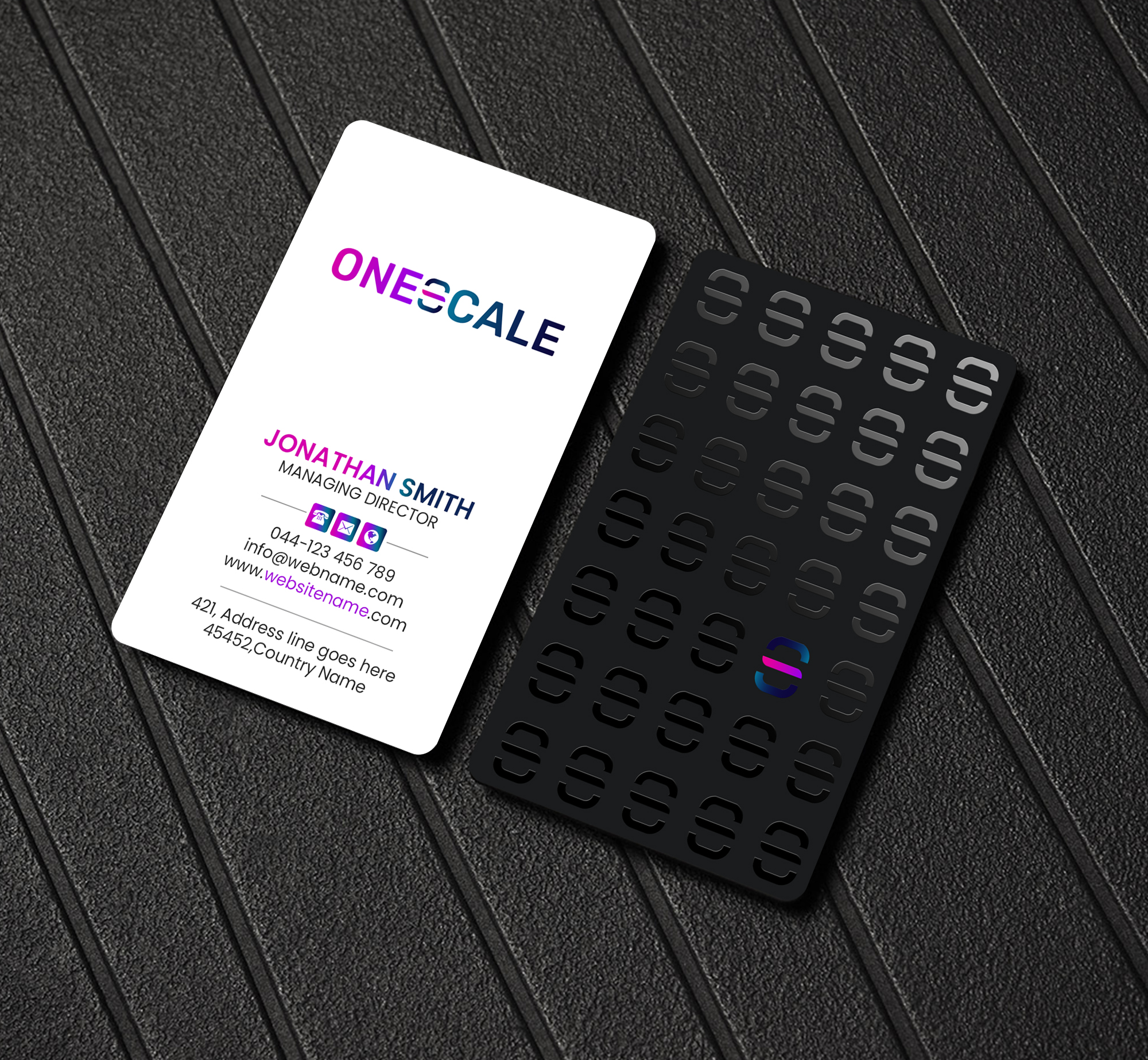 Business Card Design by Creations Box 2015 for OneScale | Design #31914661