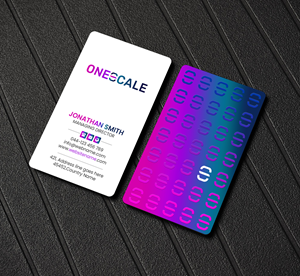 Business Card Design by Creations Box 2015 for OneScale | Design: #31914662