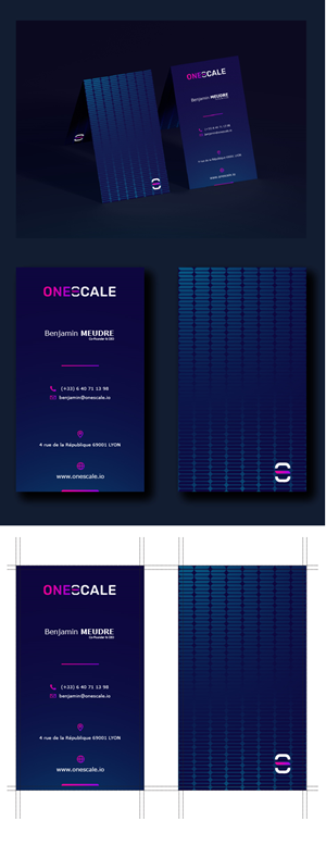 Business Card Design by saifysyed Studio for OneScale | Design: #31917036