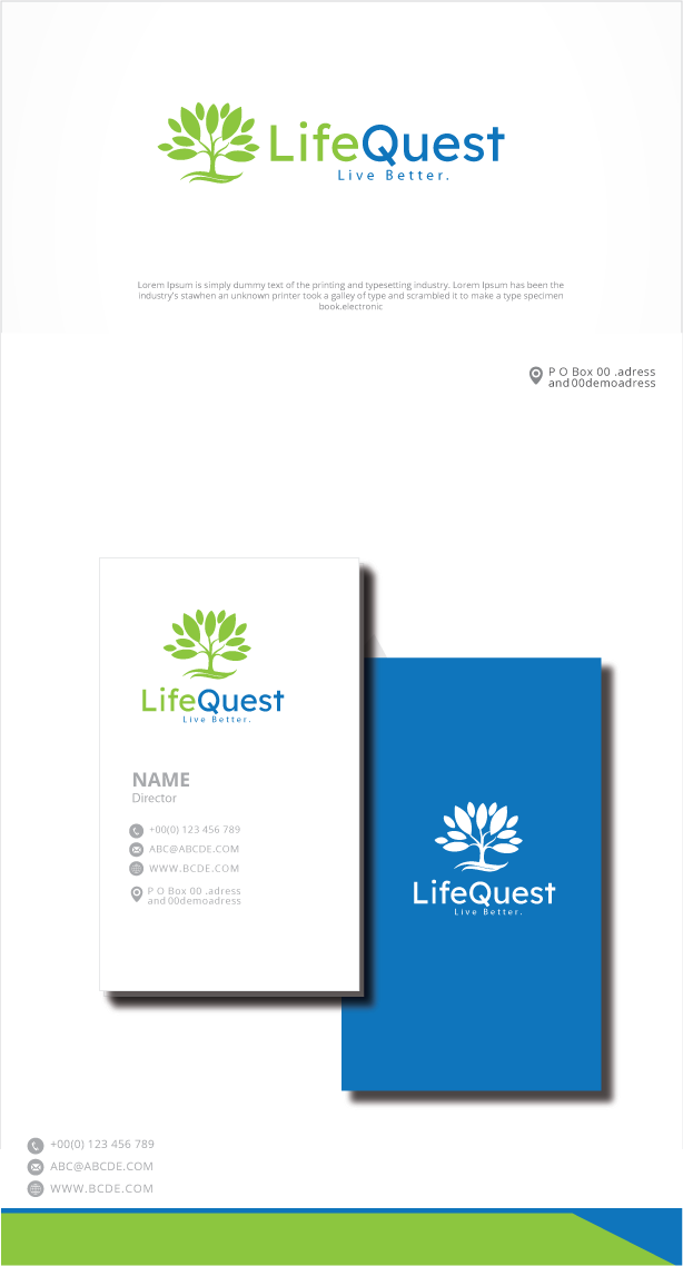 Logo-Design von zebronicgraphic für LifeQuest Limited | Design #31908555