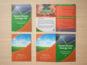 Brochure Design by SkythDesigns01 for smart green energy ltd | Design #31928594