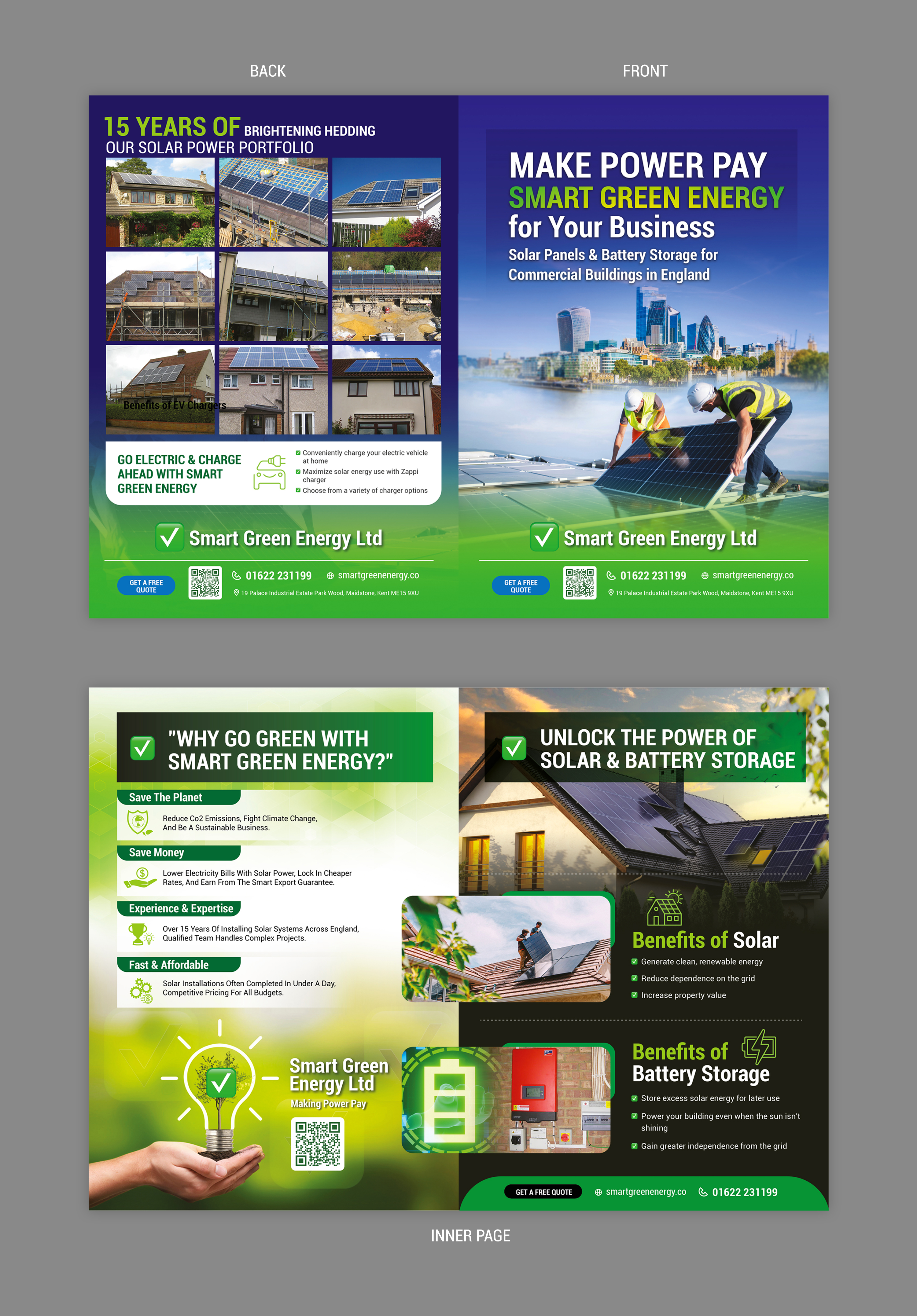 Brochure Design by mscreations.lk for smart green energy ltd | Design #31913777