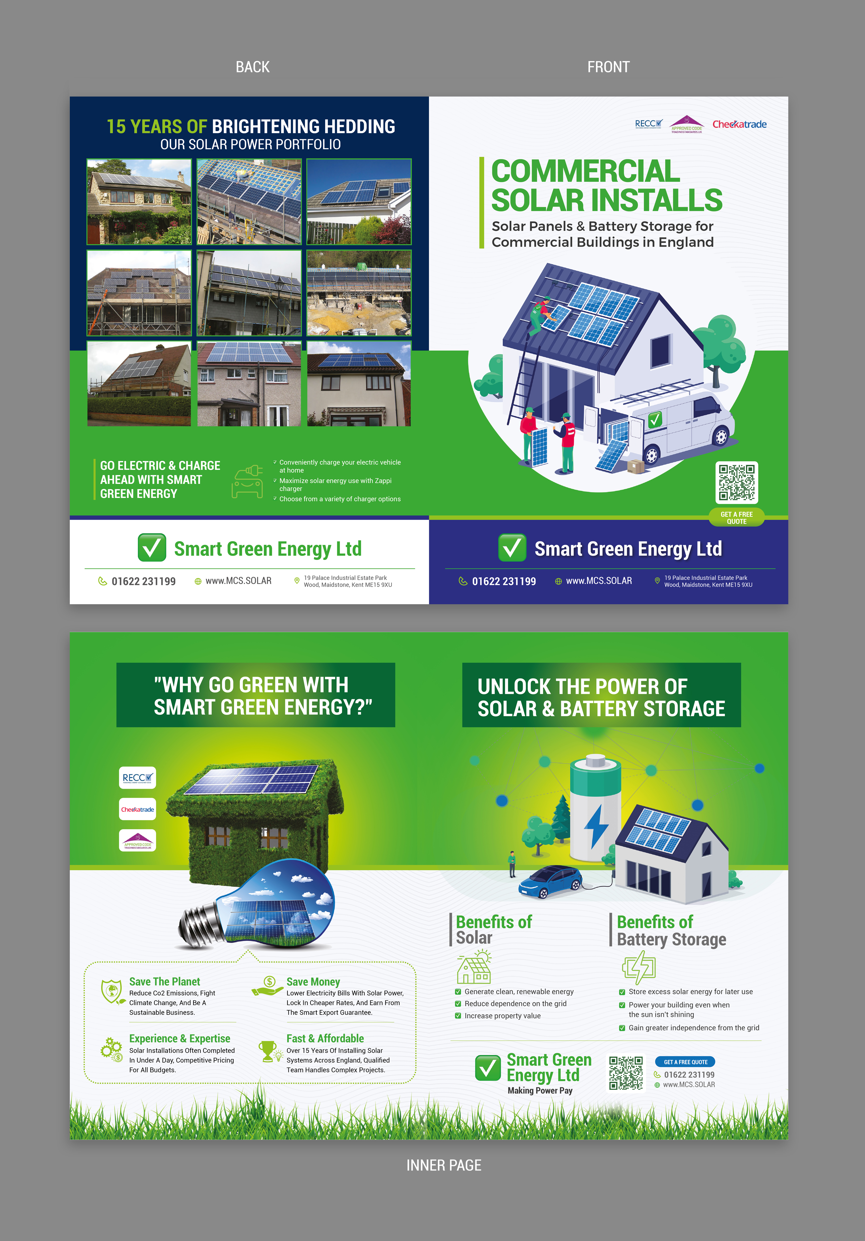 Brochure Design by mscreations.lk for smart green energy ltd | Design #31923078