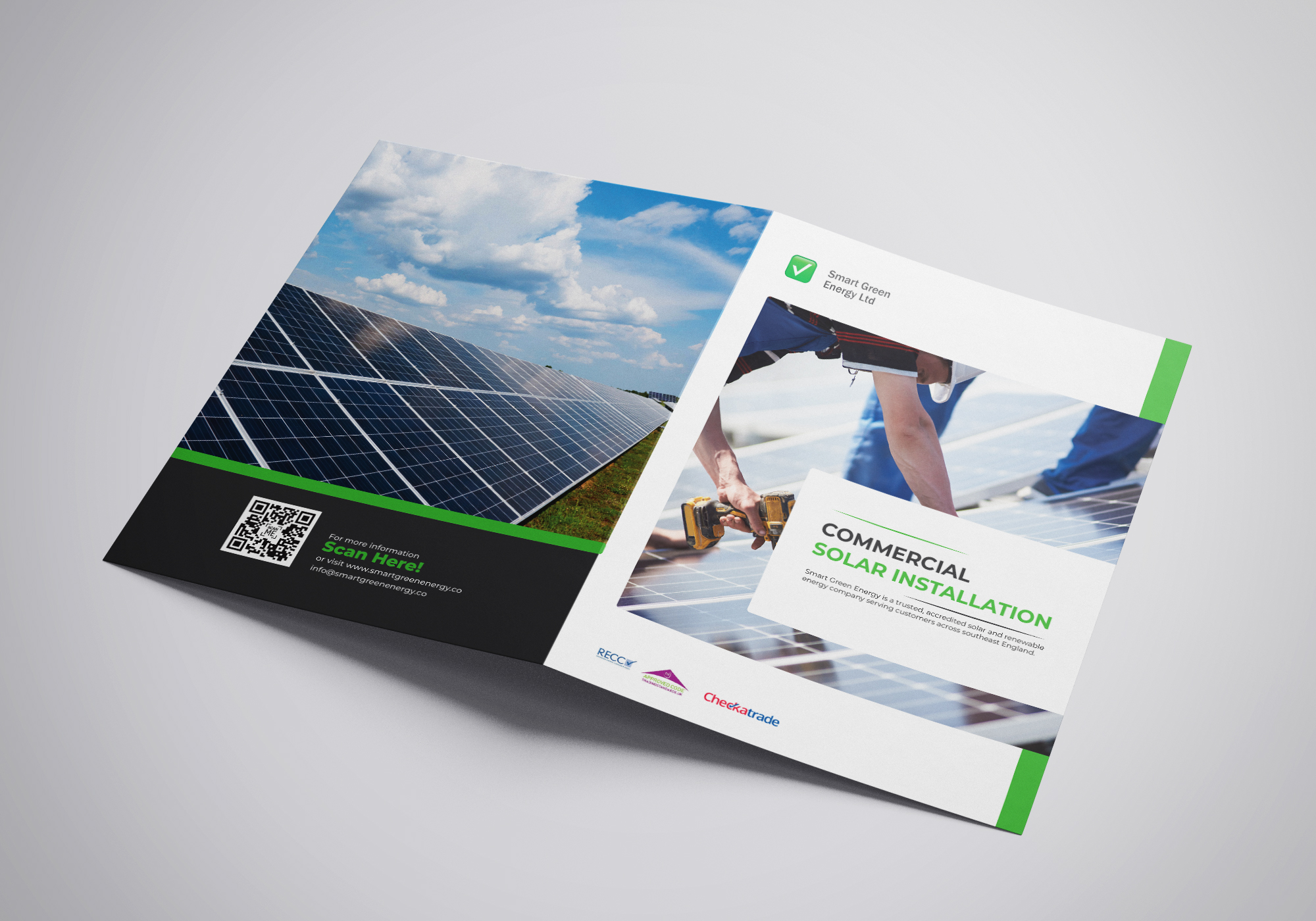 Brochure Design by Nel. for smart green energy ltd | Design #31929861