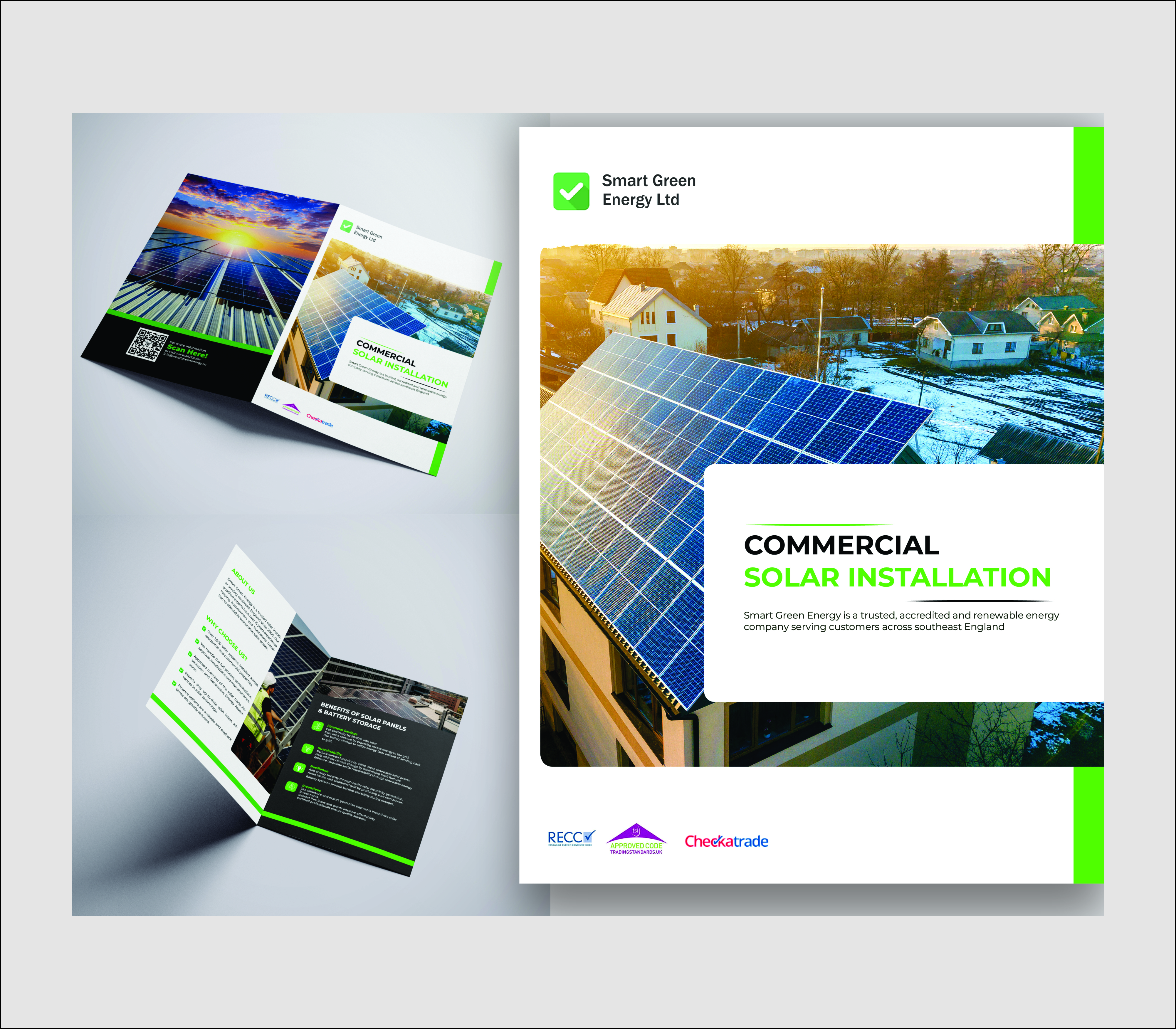 Brochure Design by Nel. for smart green energy ltd | Design #31976422