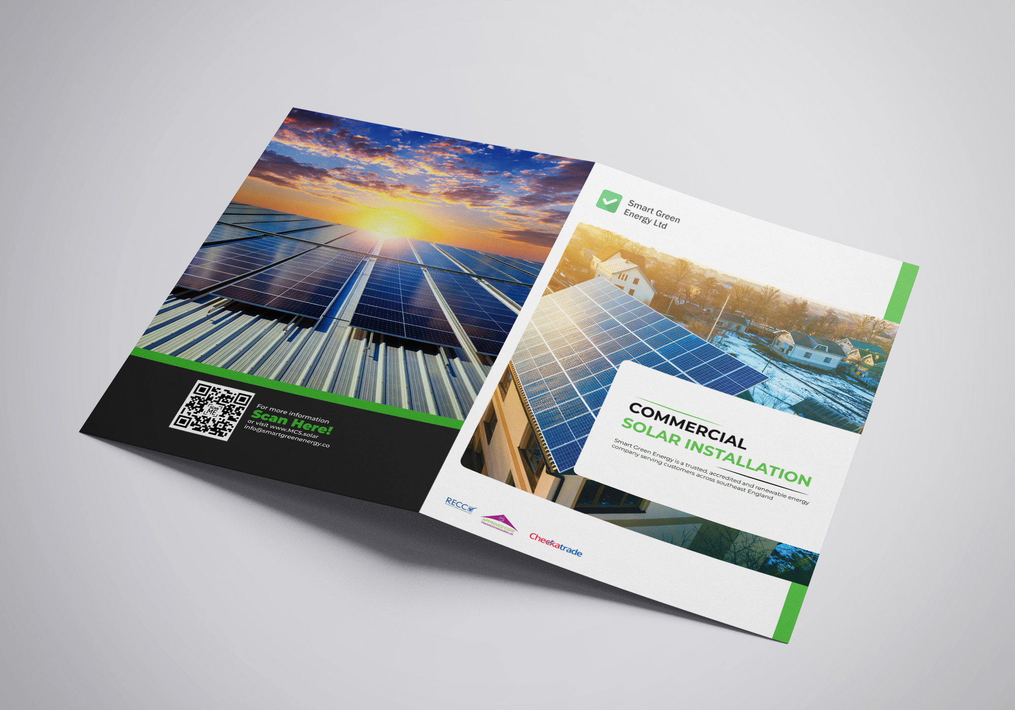 Brochure Design by Nel. for smart green energy ltd | Design #31976442