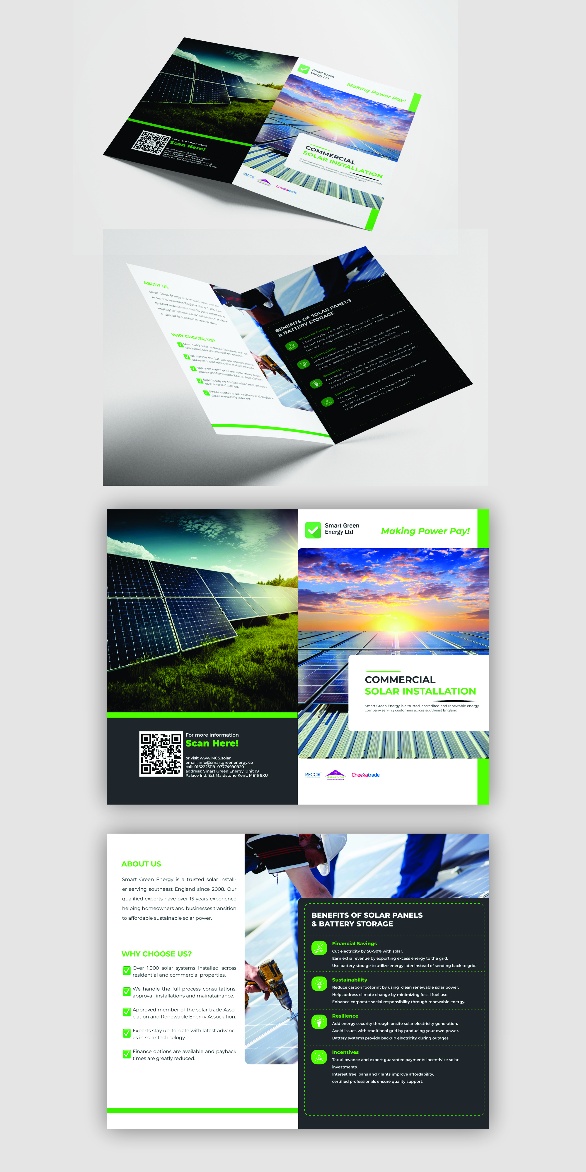 Brochure Design by Nel. for smart green energy ltd | Design #31982356