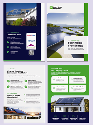 Brochure Design by Ramamoorthi Annadurai for smart green energy ltd | Design: #31916513