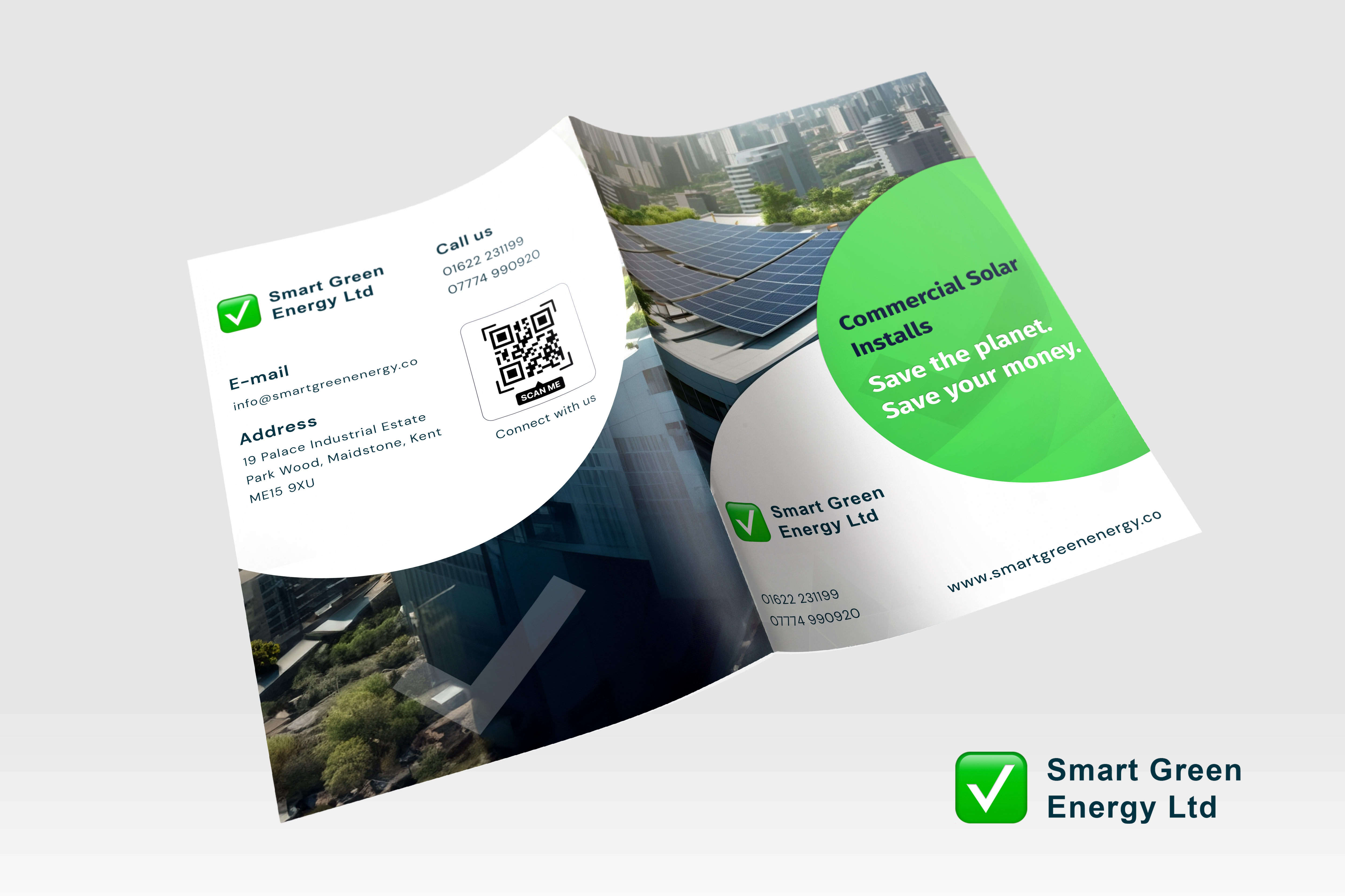 Brochure Design by Eclick Softwares for smart green energy ltd | Design #31919963