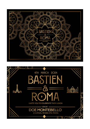 Invitation Design by Md. Humayun