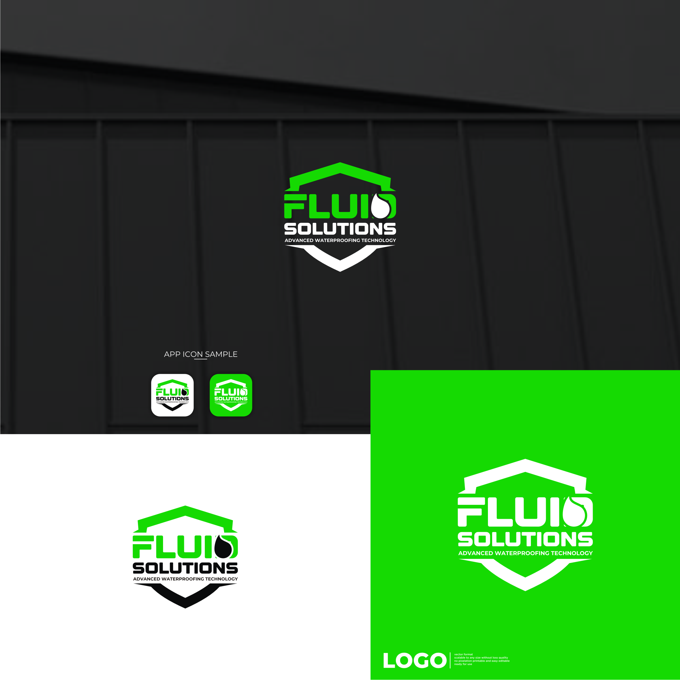 Logo Design by aquila© for Green Mountain Contractors Inc. | Design #31948472