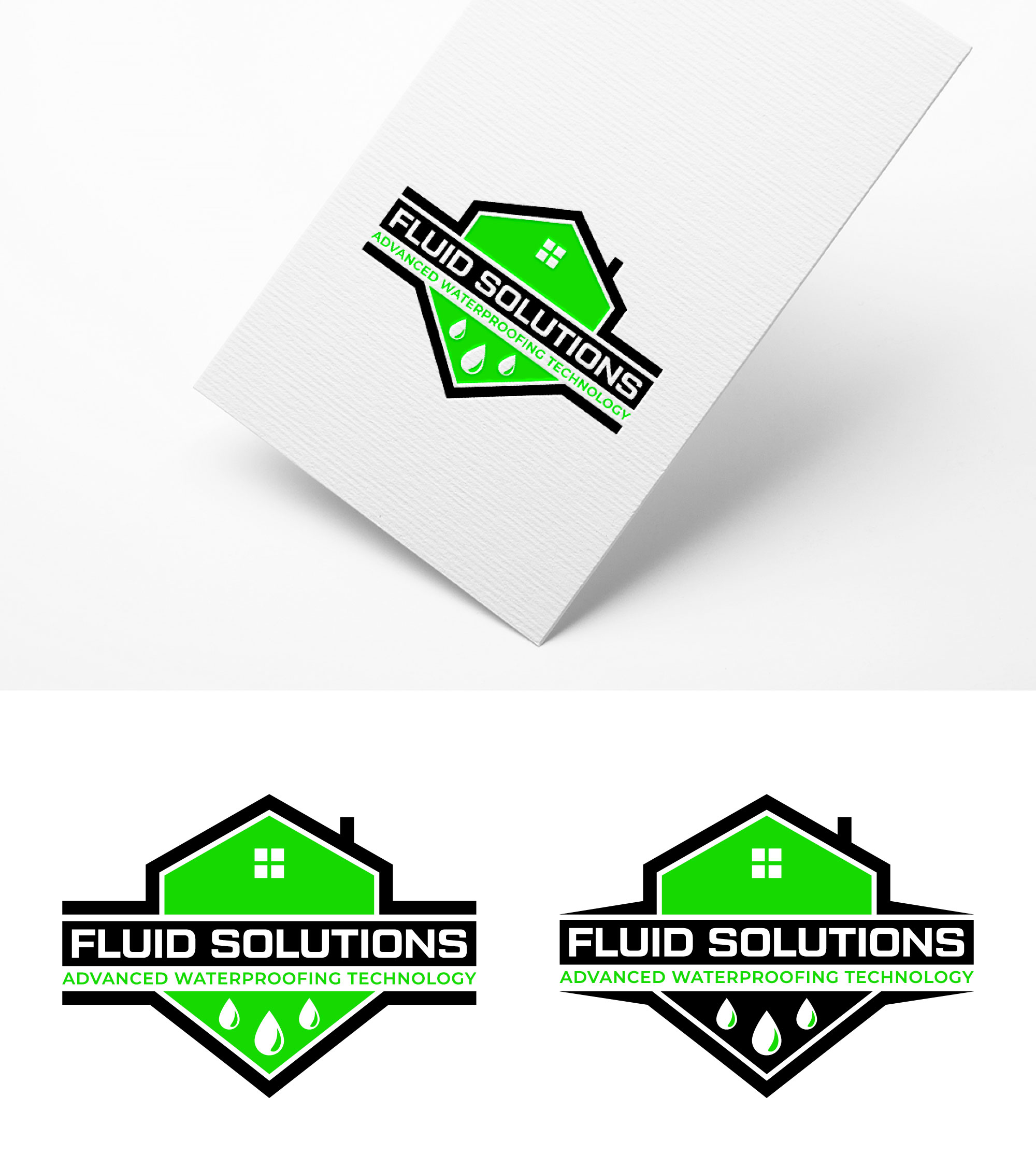 Logo Design by A K A S H for Green Mountain Contractors Inc. | Design #31944875