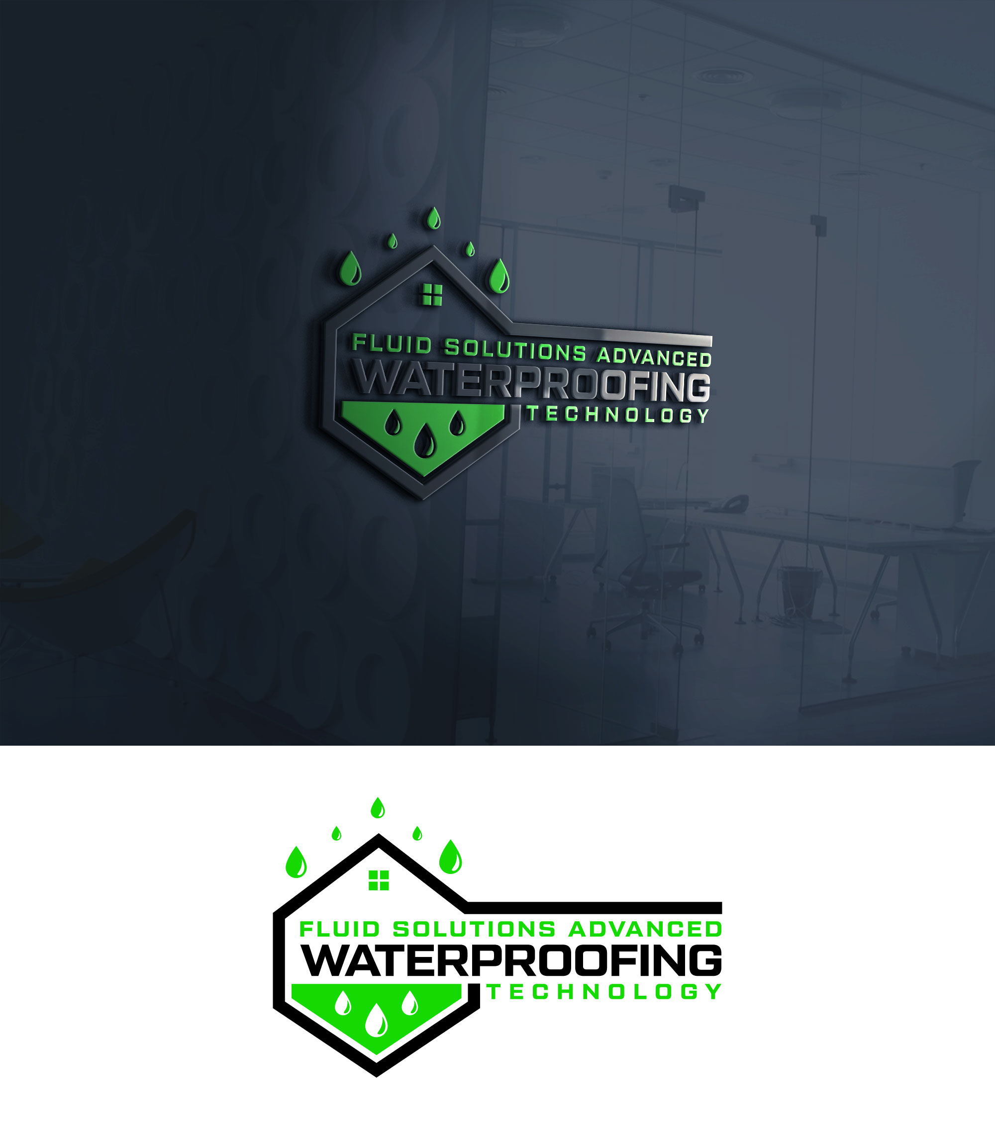 Logo Design by A K A S H for Green Mountain Contractors Inc. | Design #31945017