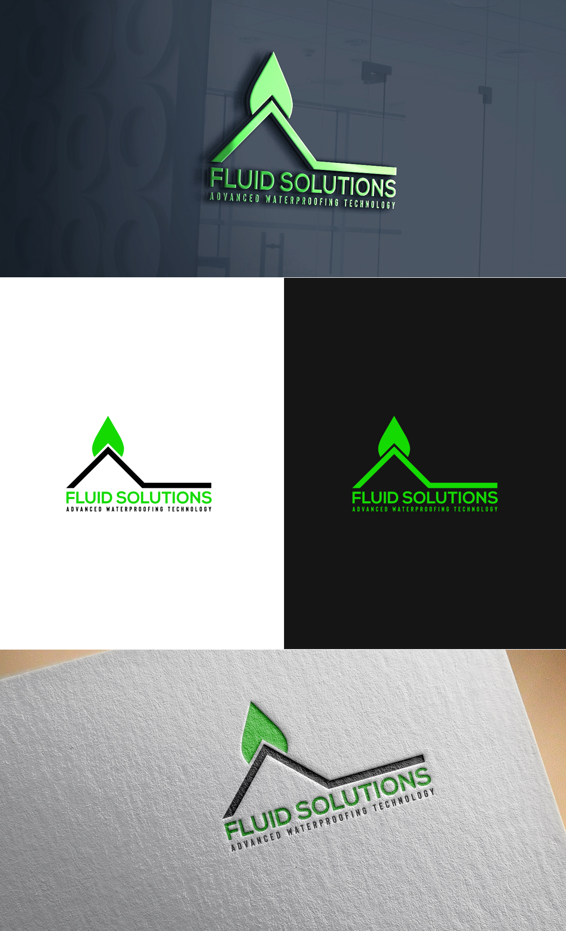 Logo Design by GLDesigns for Green Mountain Contractors Inc. | Design #31909024