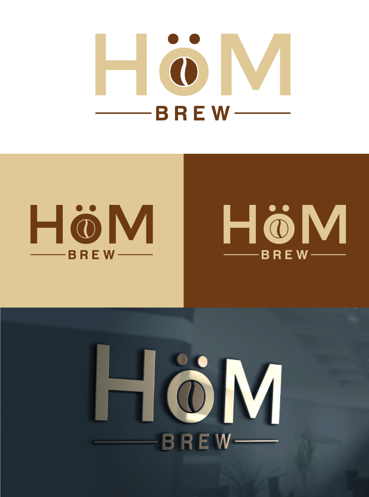 Logo-Design von Danial07 für Homebre Coffee | Design: #31919580