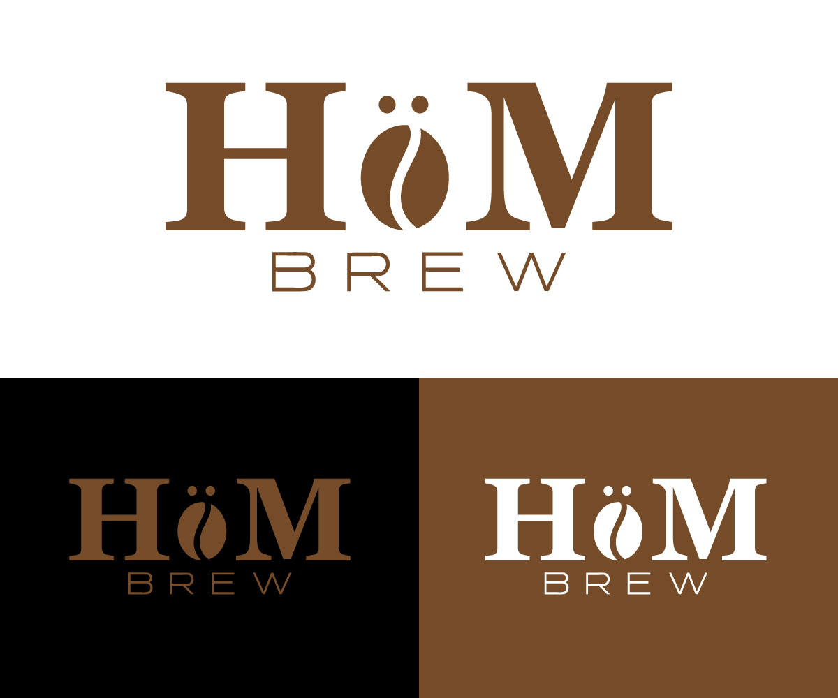 Logo Design by Kavth for Homebre Coffee | Design #31933182