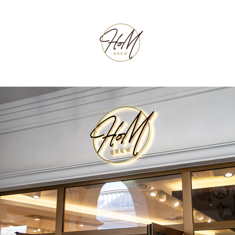 Logo Design by Coli for Homebre Coffee | Design #31954927