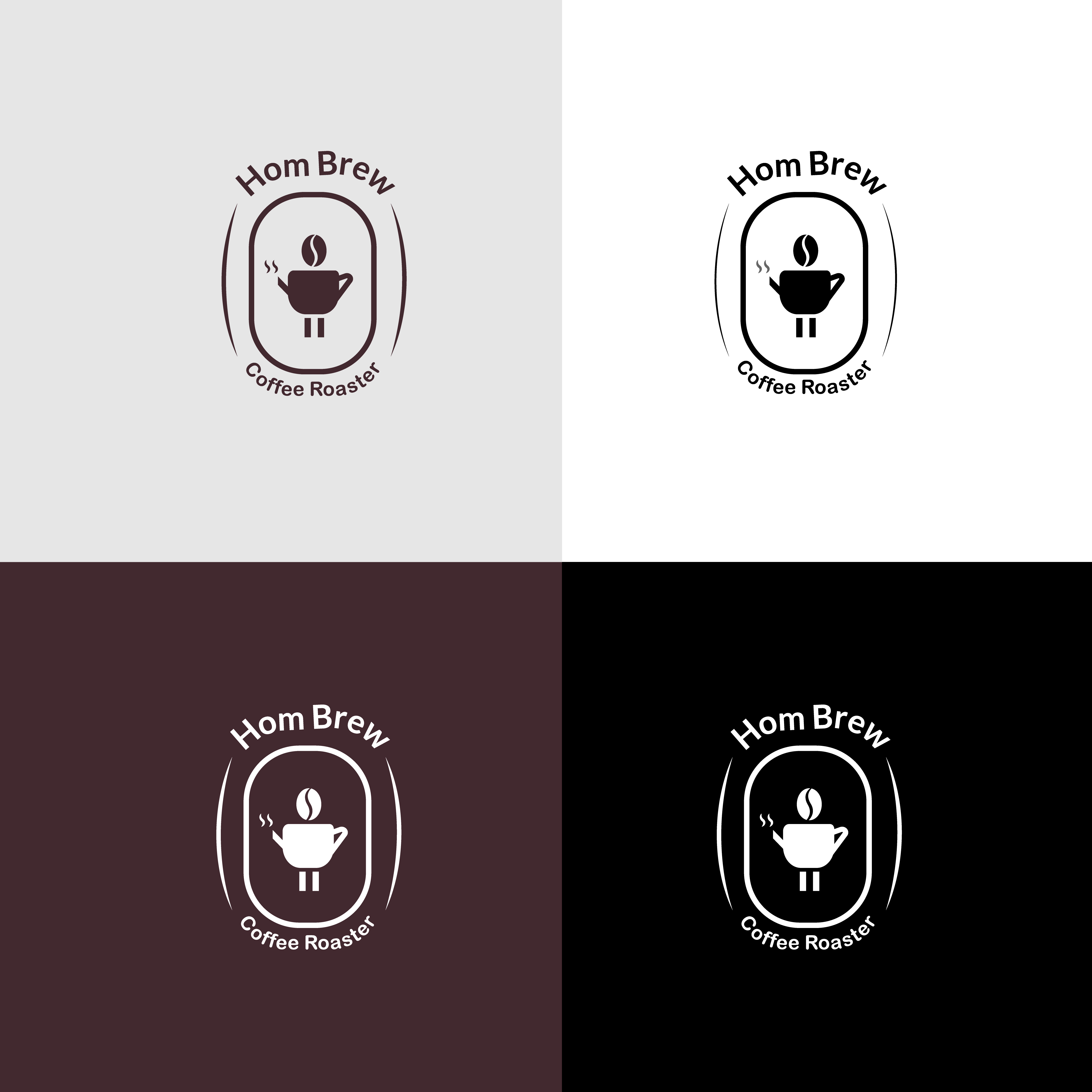 Logo Design by Mdelias987 for Homebre Coffee | Design #31917904