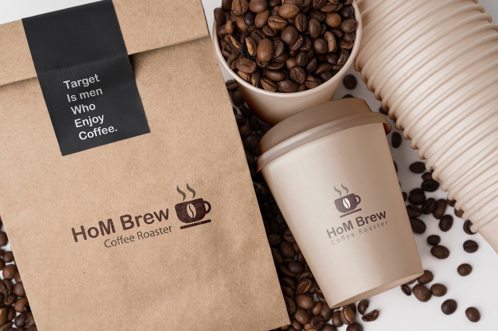 Logo Design by Mdelias987 for Homebre Coffee | Design #31917984
